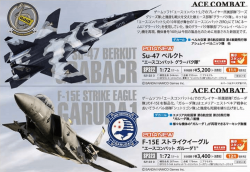 ハセガワ「F-15E ガルーダ1」と「Su-47 グラーバク」